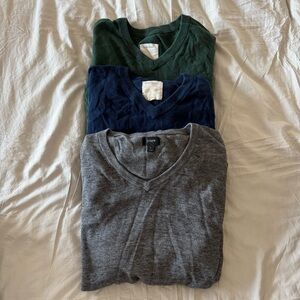 J. Crew V-Neck Sweater Bundle